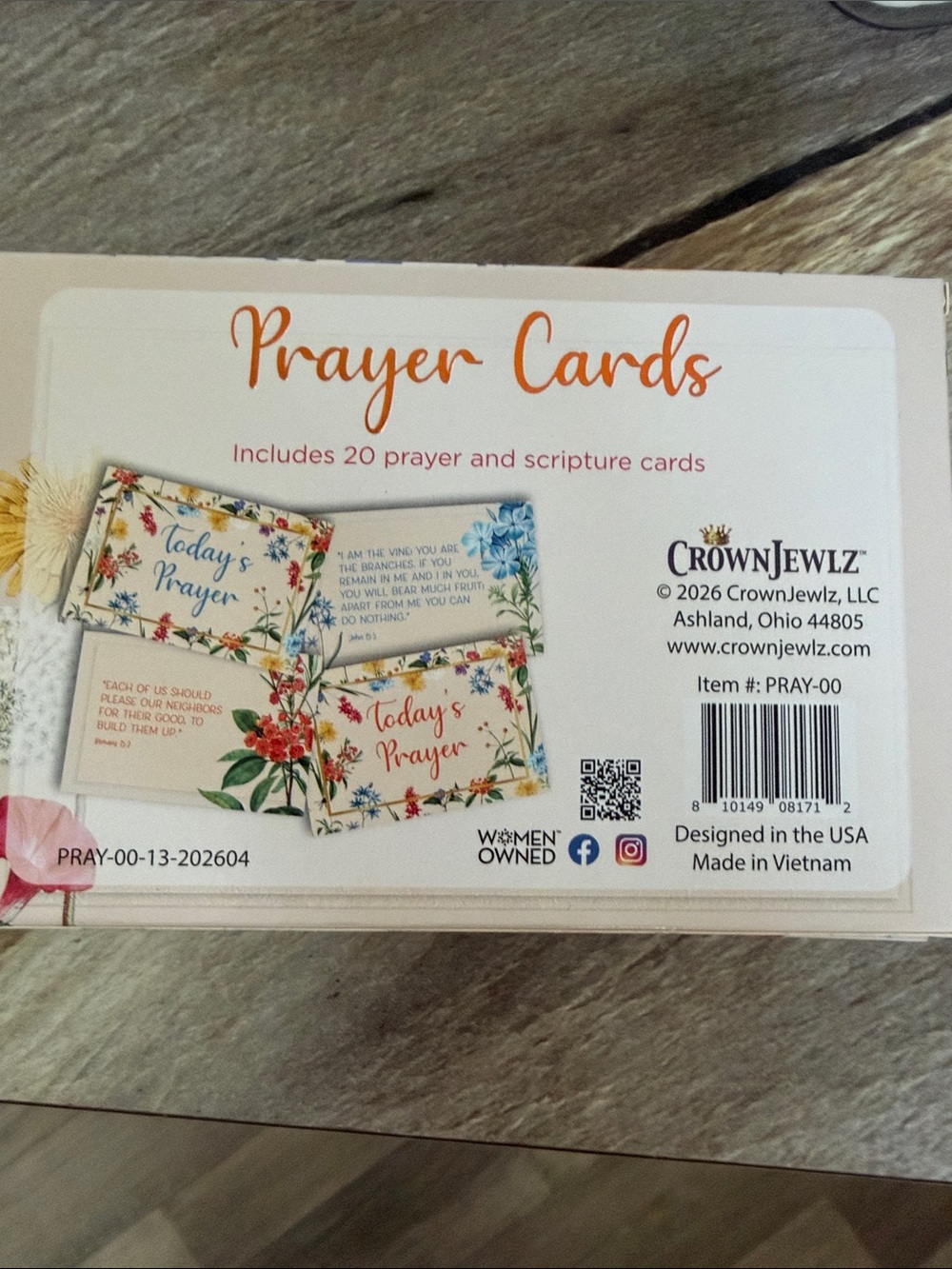 Prayer Cards - - Picture 2 of 3